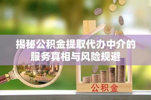 海勃湾揭秘公积金提取代办中介的服务真相与风险规避