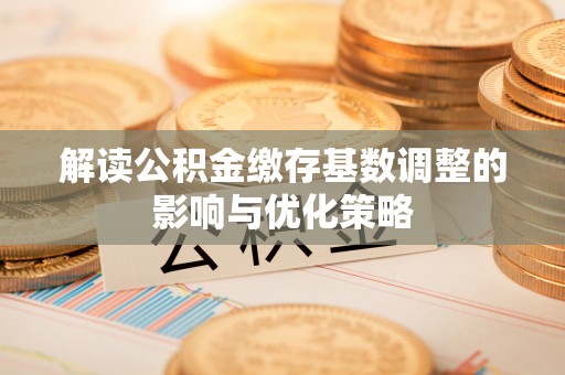 海勃湾解读公积金缴存基数调整的影响与优化策略