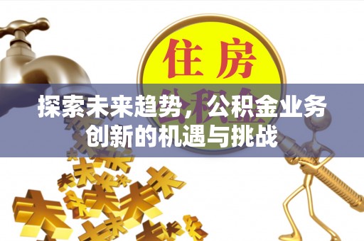 海勃湾探索未来趋势，公积金业务创新的机遇与挑战