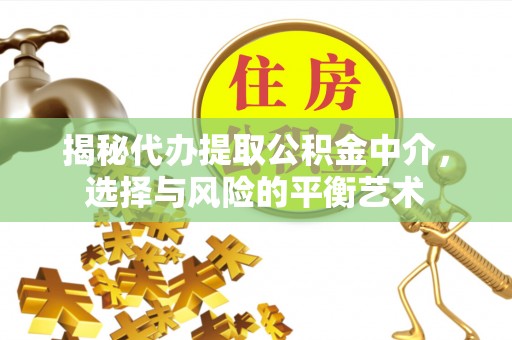 海勃湾揭秘代办提取公积金中介，选择与风险的平衡艺术