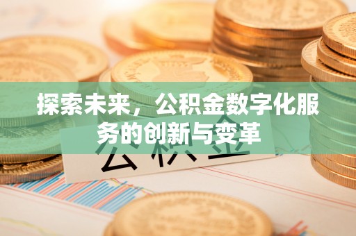 海勃湾探索未来，公积金数字化服务的创新与变革