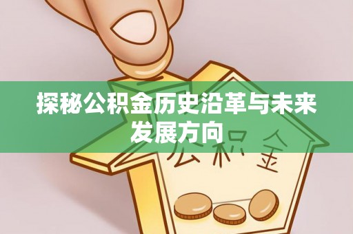 海勃湾探秘公积金历史沿革与未来发展方向