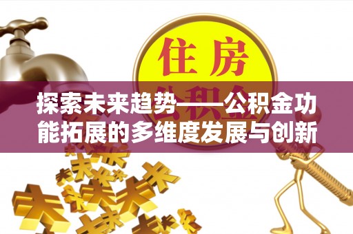 海勃湾探索未来趋势——公积金功能拓展的多维度发展与创新