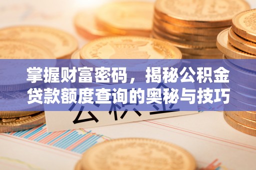 海勃湾掌握财富密码，揭秘公积金贷款额度查询的奥秘与技巧
