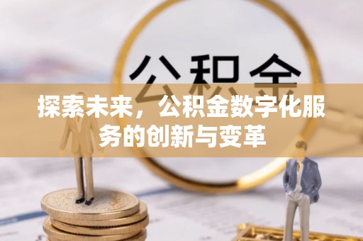 海勃湾探索未来，公积金数字化服务的创新与变革