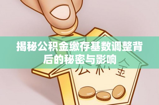 海勃湾揭秘公积金缴存基数调整背后的秘密与影响