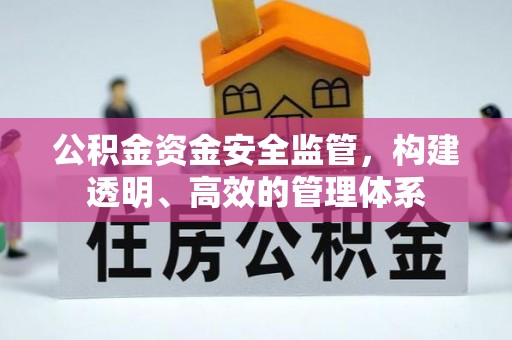 海勃湾公积金资金安全监管，构建透明、高效的管理体系