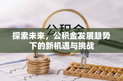 海勃湾探索未来，公积金发展趋势下的新机遇与挑战