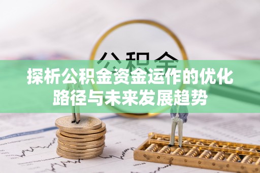 海勃湾探析公积金资金运作的优化路径与未来发展趋势
