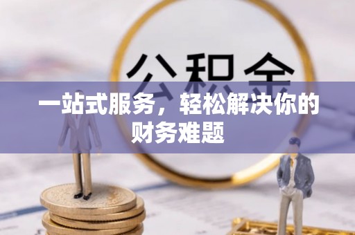 海勃湾一站式服务，轻松解决你的财务难题