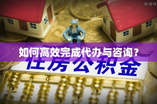 海勃湾如何高效完成代办与咨询？