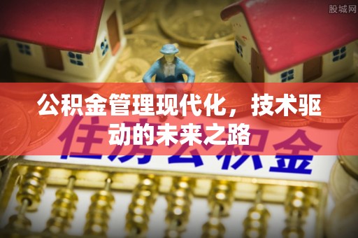 海勃湾公积金管理现代化，技术驱动的未来之路